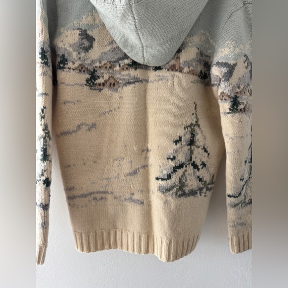 RALPH LAUREN Vintage Knit Quarterzip M - Picture 4 of 6